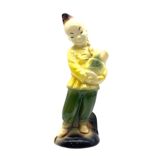 Royal Copley - Oreintal With Pot Figurine - Vintage - 7.5"