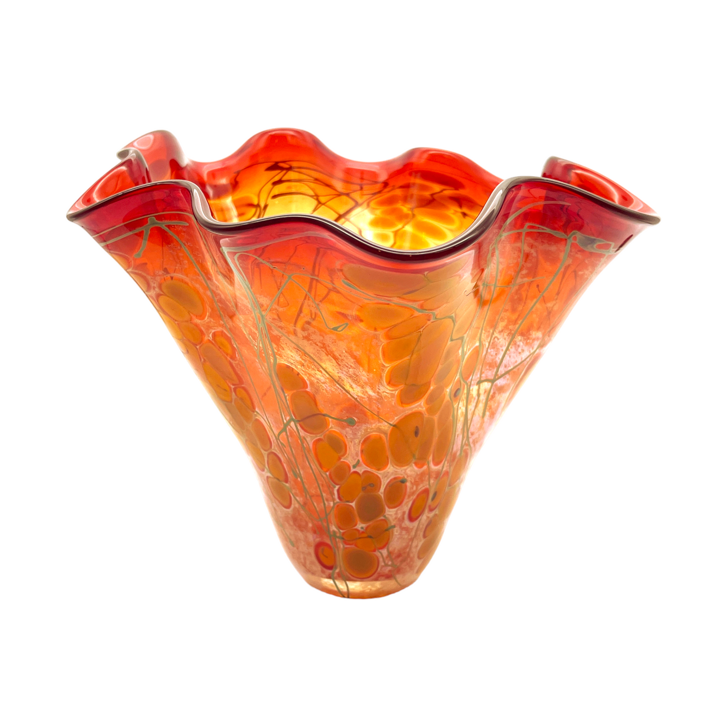 Ethereal Elegance: The Signature Handkerchief Vase by Paul Bendzunas