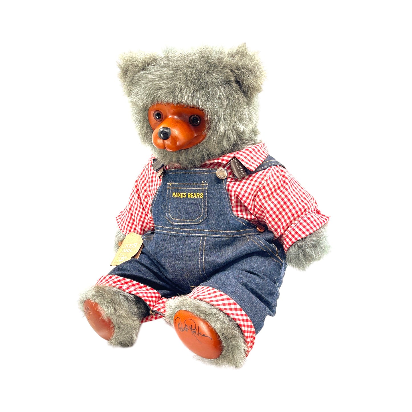Raikes Original Bear - Huckle - #1791 Of 7500 - Hand Signed By Robert Raikes - 21"