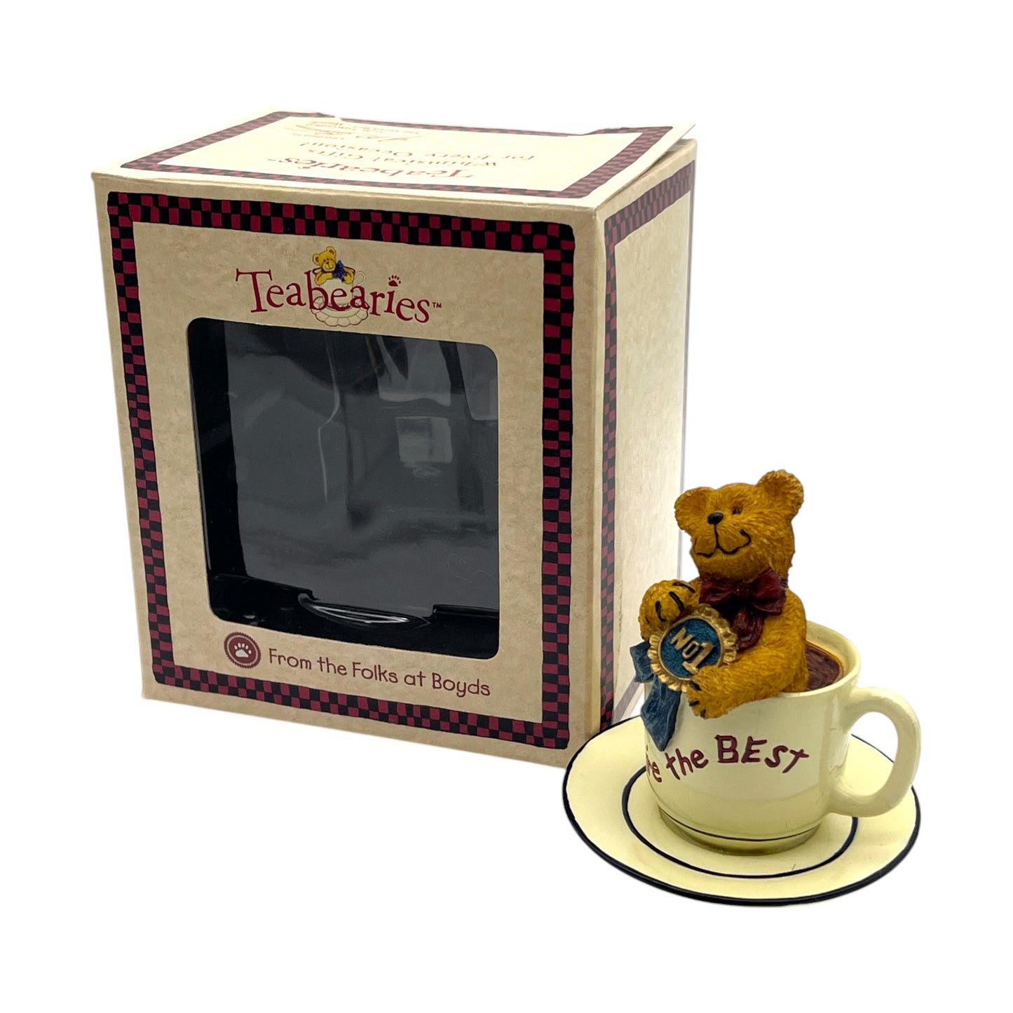 Teabearies - You're The Best Christmas Ornament - 2002 - 3"