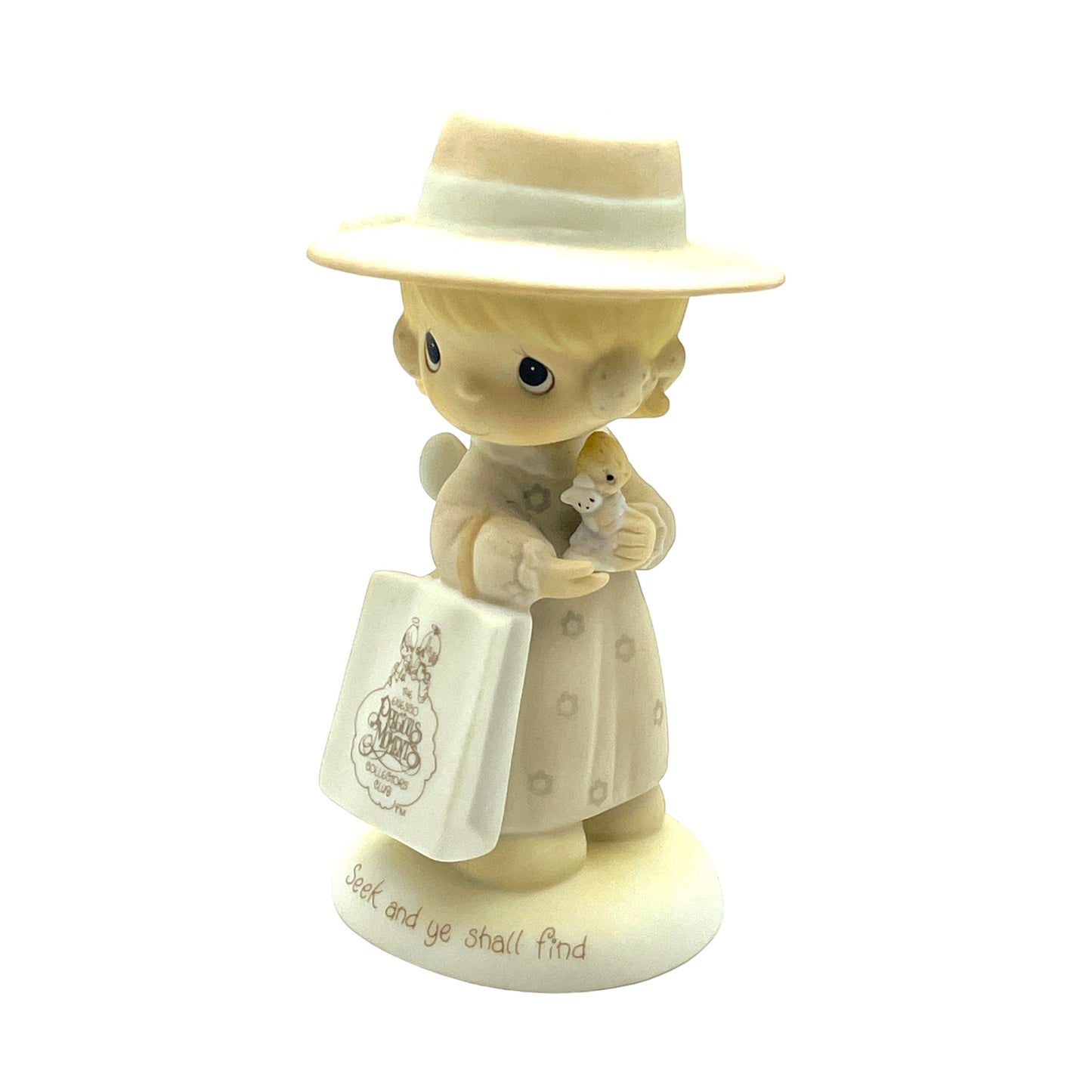 Precious Moments - Seek And Ye Shall Find - E-0005 - 1985 Symbol Of Membership