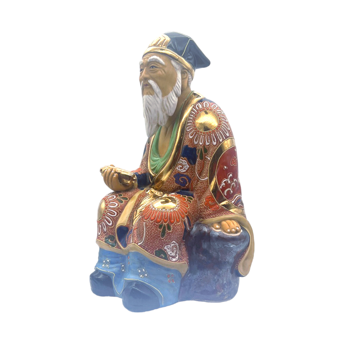 Japanese Porcelain Kutani Statue
