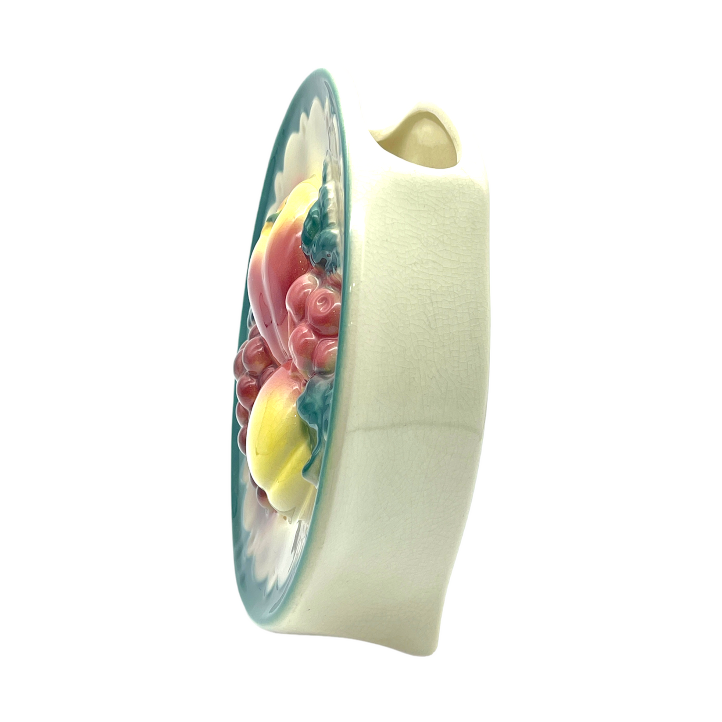 Royal Copley - Fruit Plate Plaque Wall Pocket - 8.5"