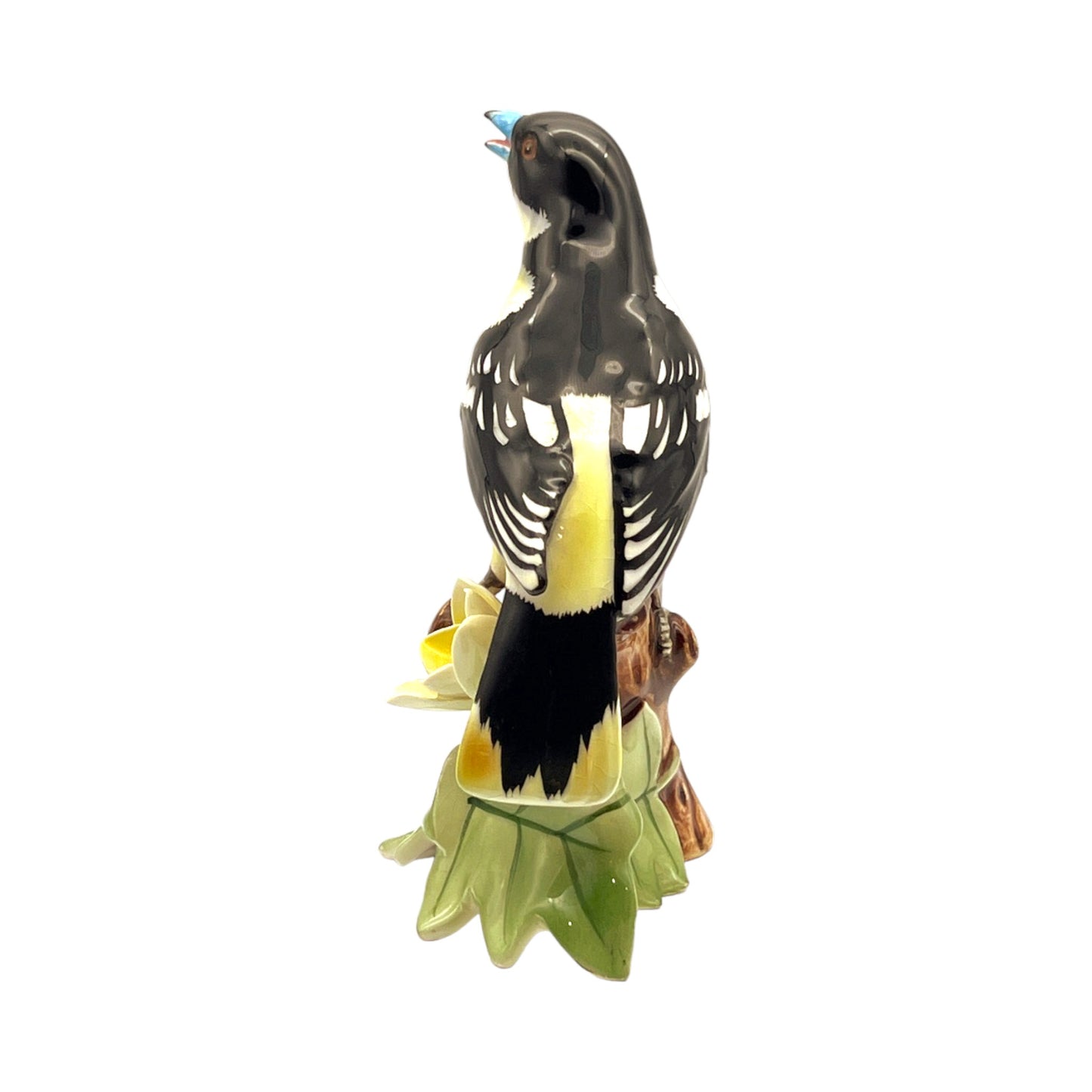 Lefton China - Baltimore Oriole W/Flowers - S783 - 6"