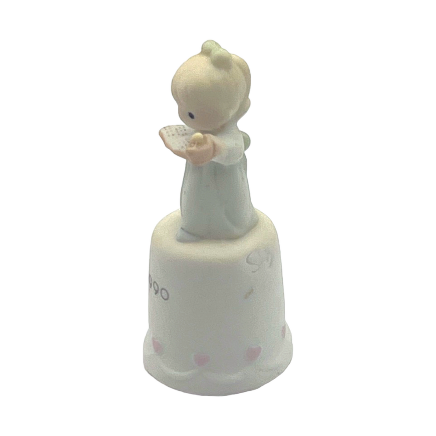 Precious Moments - Oh Holy Night - Thimble 1990 - With Box