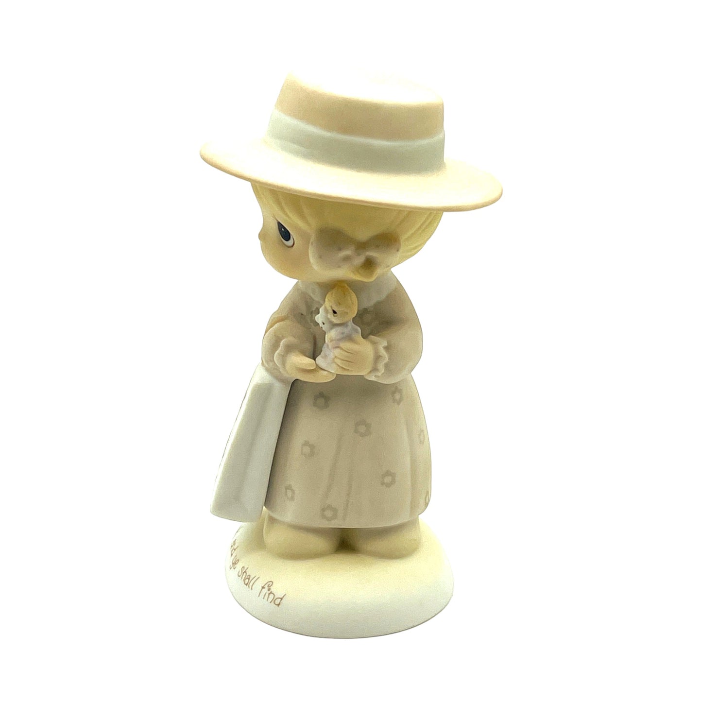 Precious Moments - Seek And Ye Shall Find - E-0005 - 1985 Symbol Of Membership