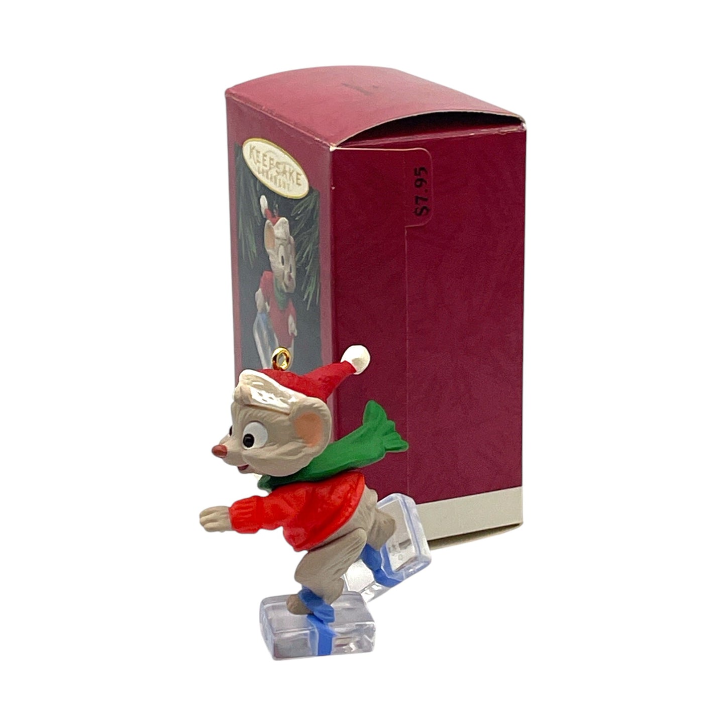 Hallmark Keepsake Ornament - On The Ice - 1995 - 2.19"