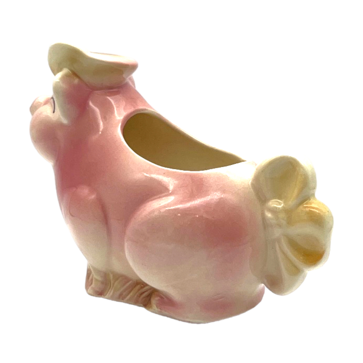 Spaulding China - Pink Pig Creamer - Vintage - 4.5"