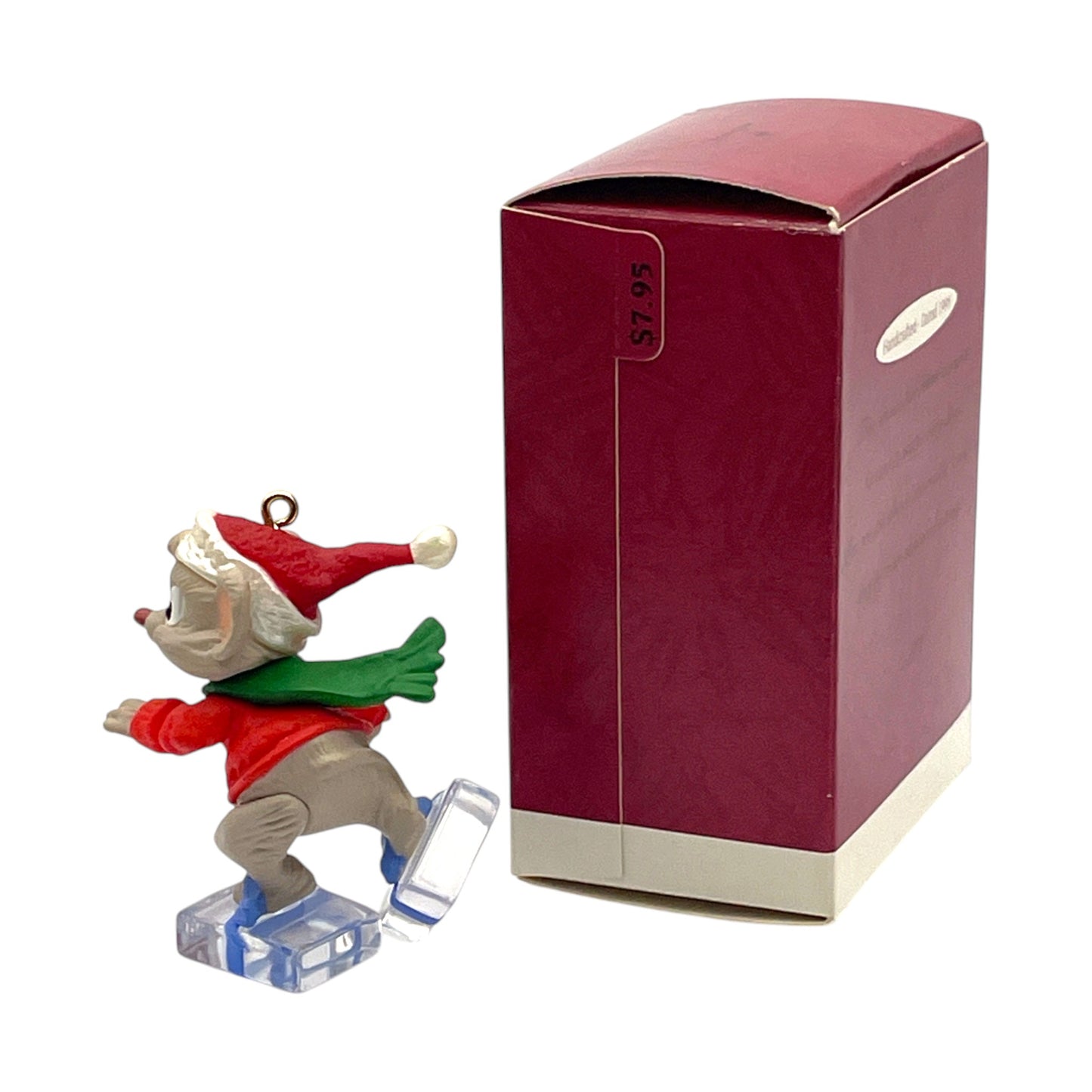 Hallmark Keepsake Ornament - On The Ice - 1995 - 2.19"