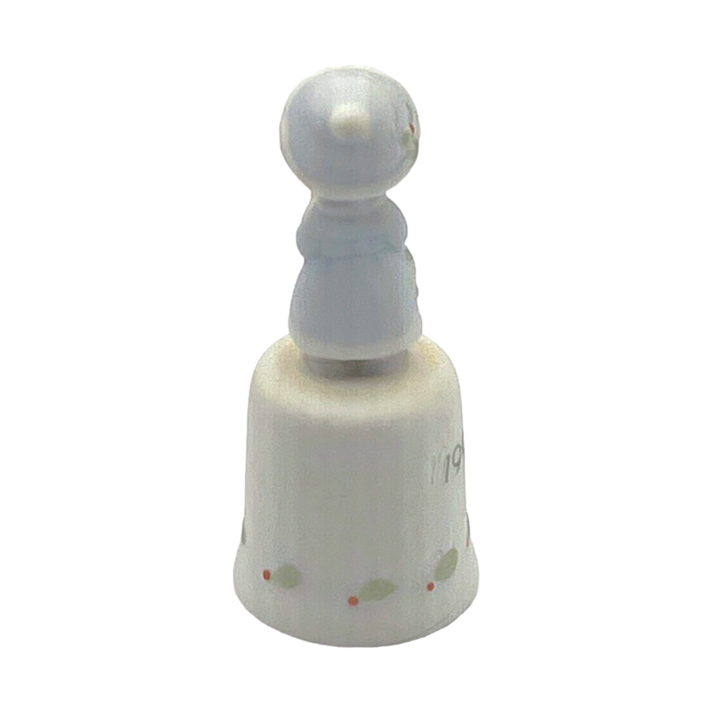 Precious Moments - May Your Christmas Be Marry - Thimble 1991 - With Box