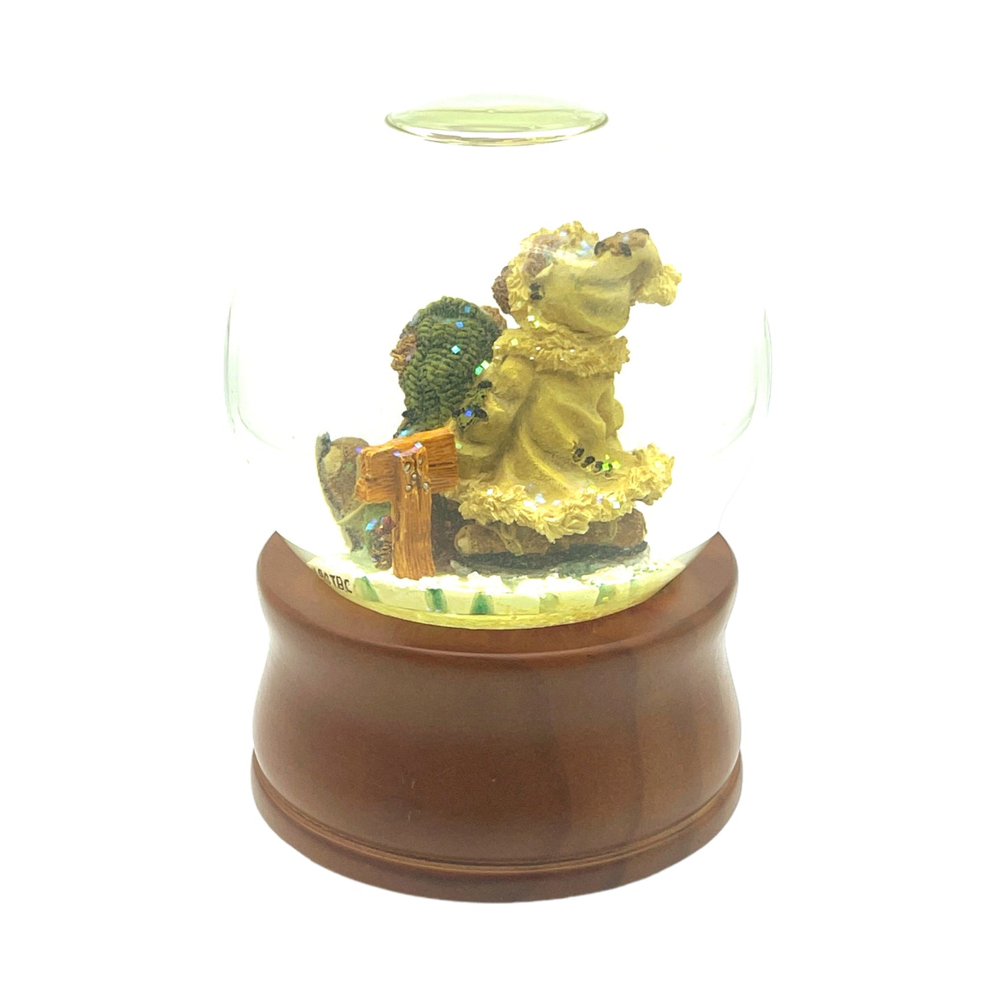Boyds Bear & Friends - Music Snow Globe - Helping Hands E2/76 - 6"
