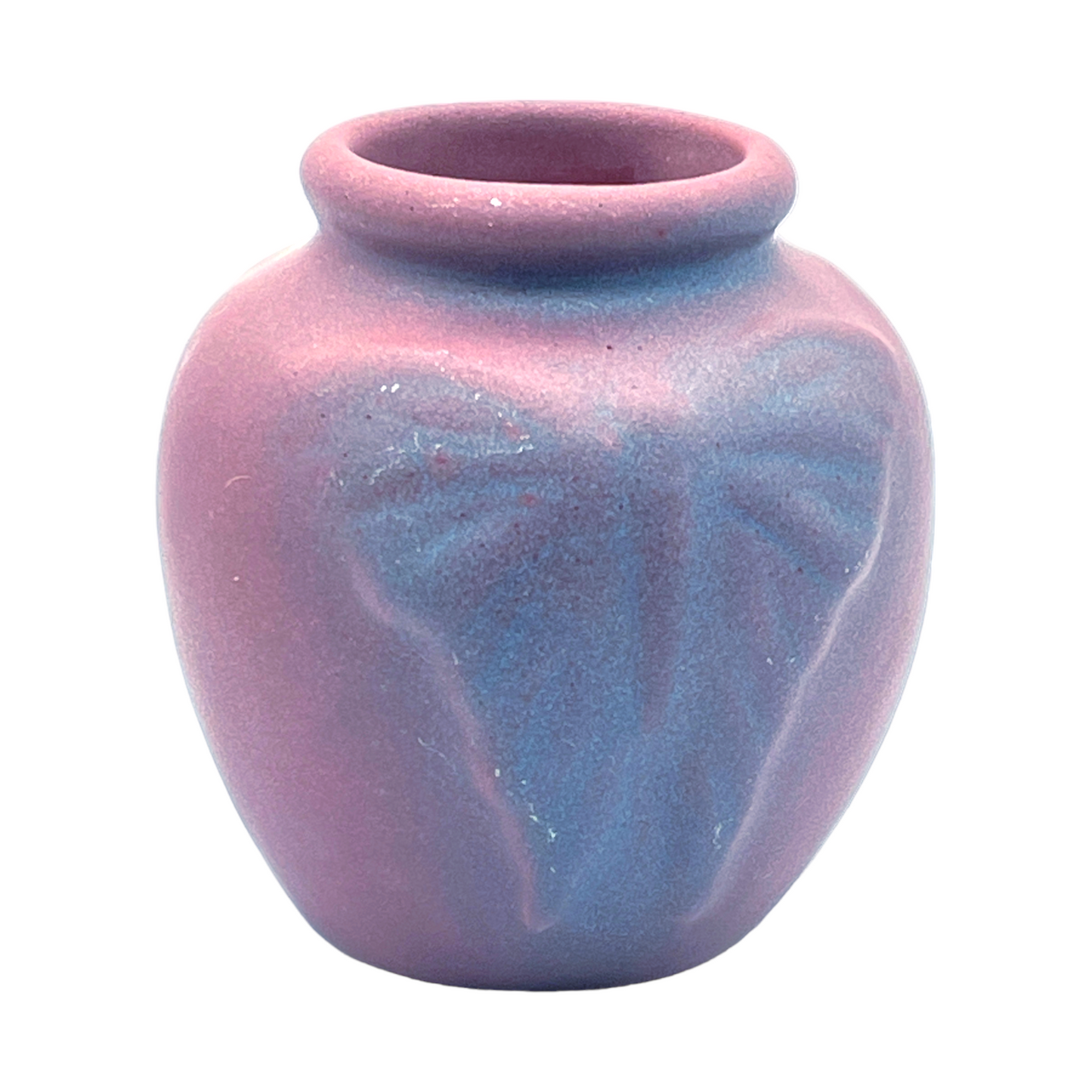 Van Briggle Potter - Melburn Luna Moth Vase - Vintage 1920's - Mint - 4"