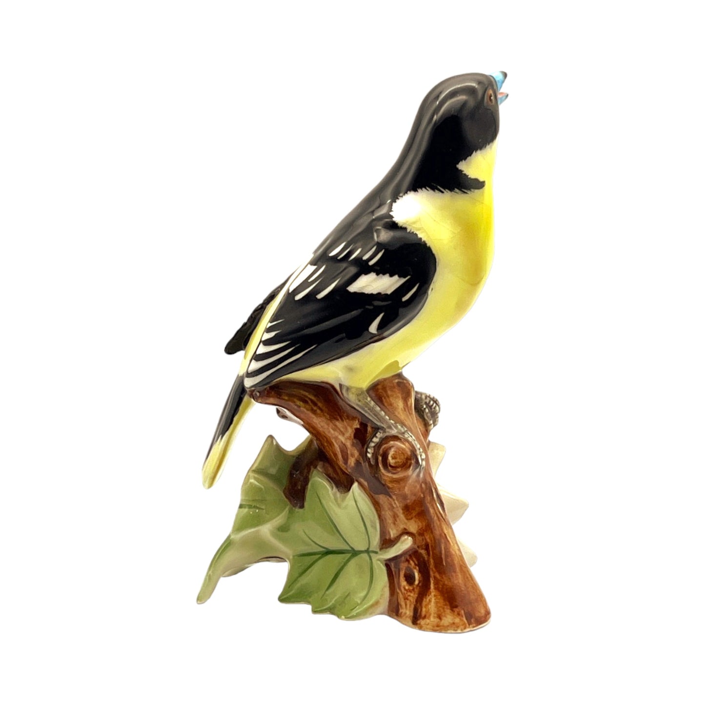 Lefton China - Baltimore Oriole W/Flowers - S783 - 6"