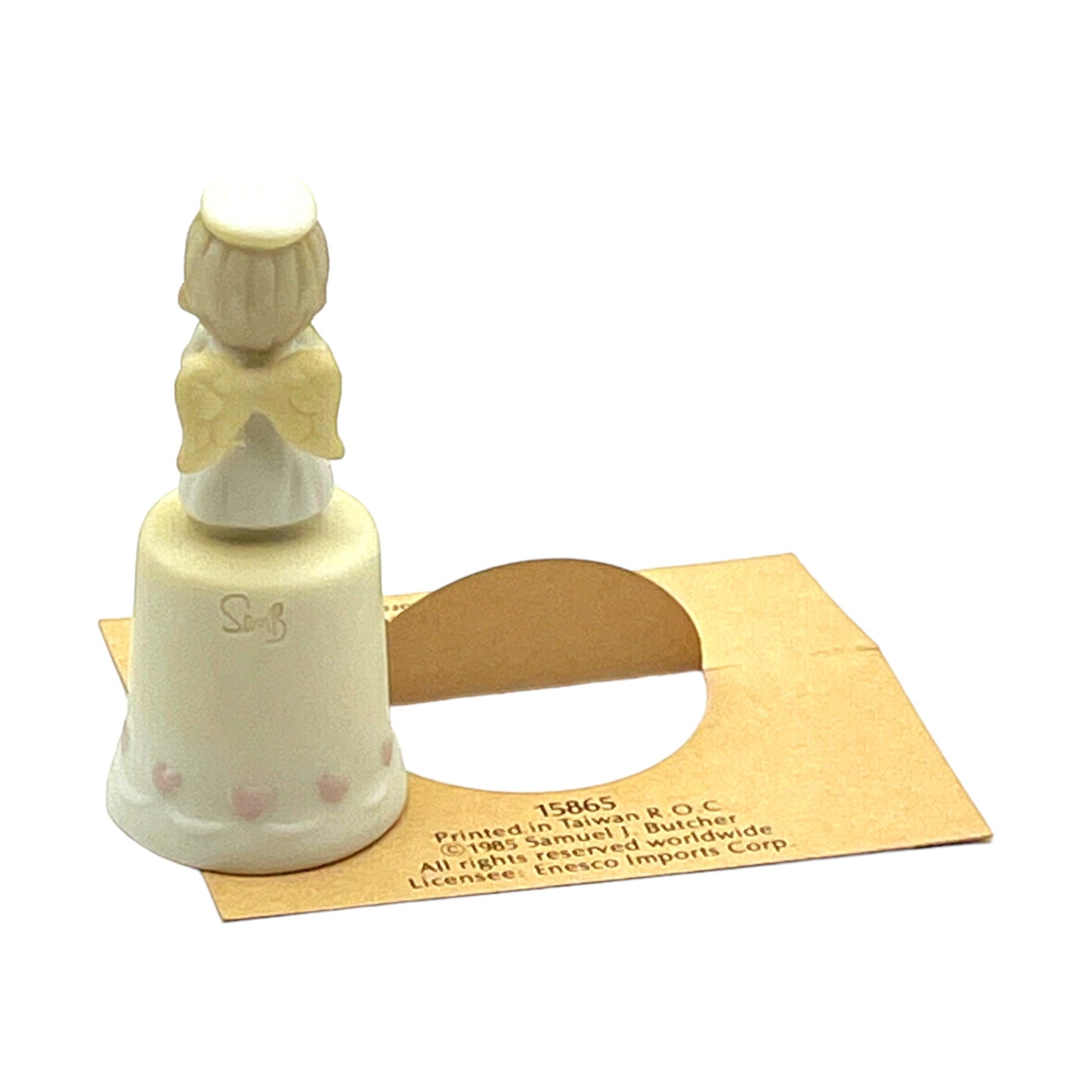 Precious Moments - God Sent His Love - Thimble - 15865 - 1985