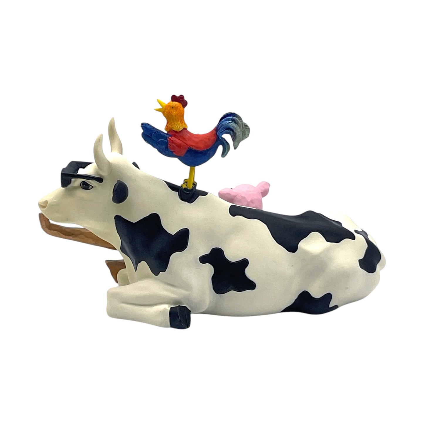 CowParade - Mixed Plate Blues #9141 - Limited #0547 - No Box - 4"
