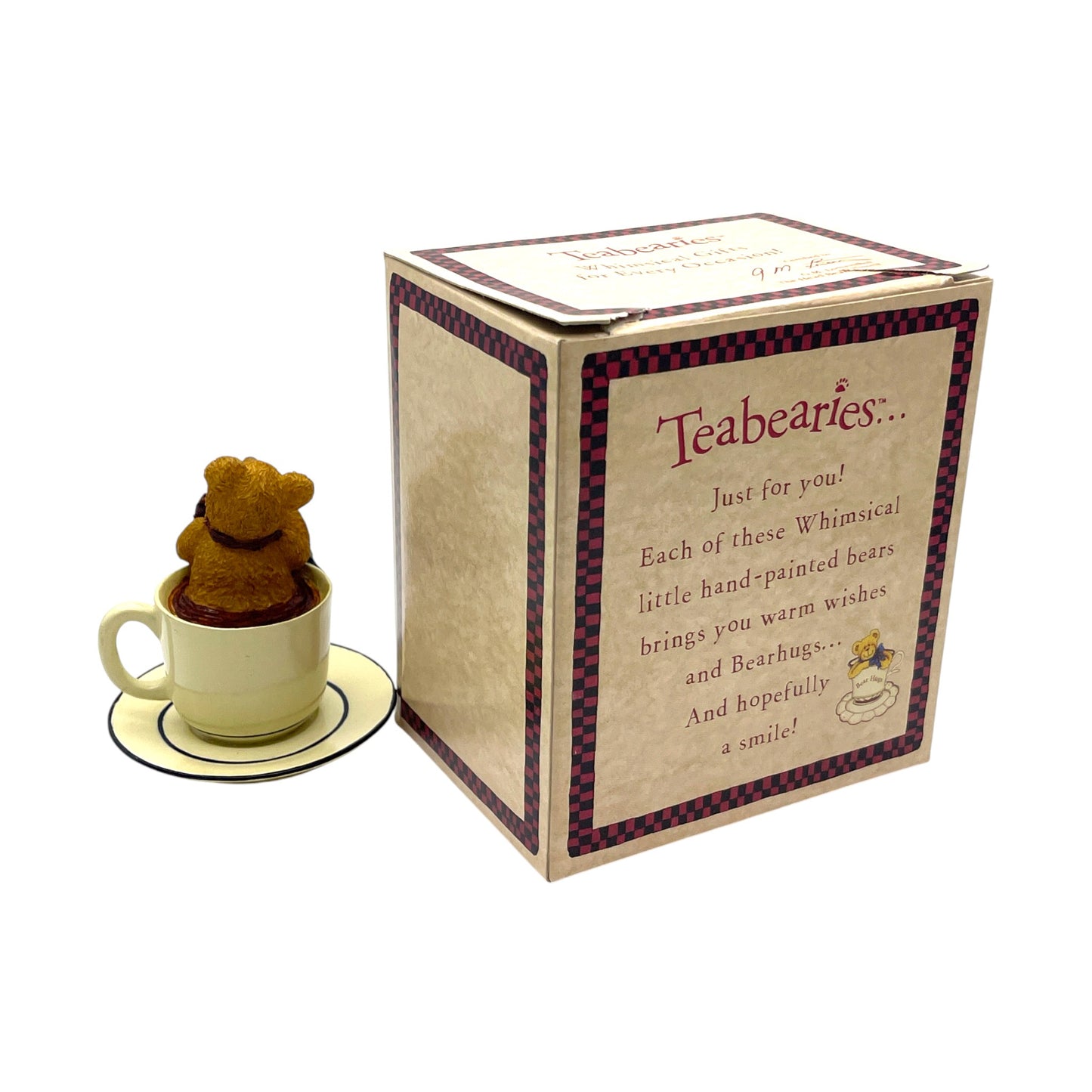 Teabearies - You're The Best Christmas Ornament - 2002 - 3"