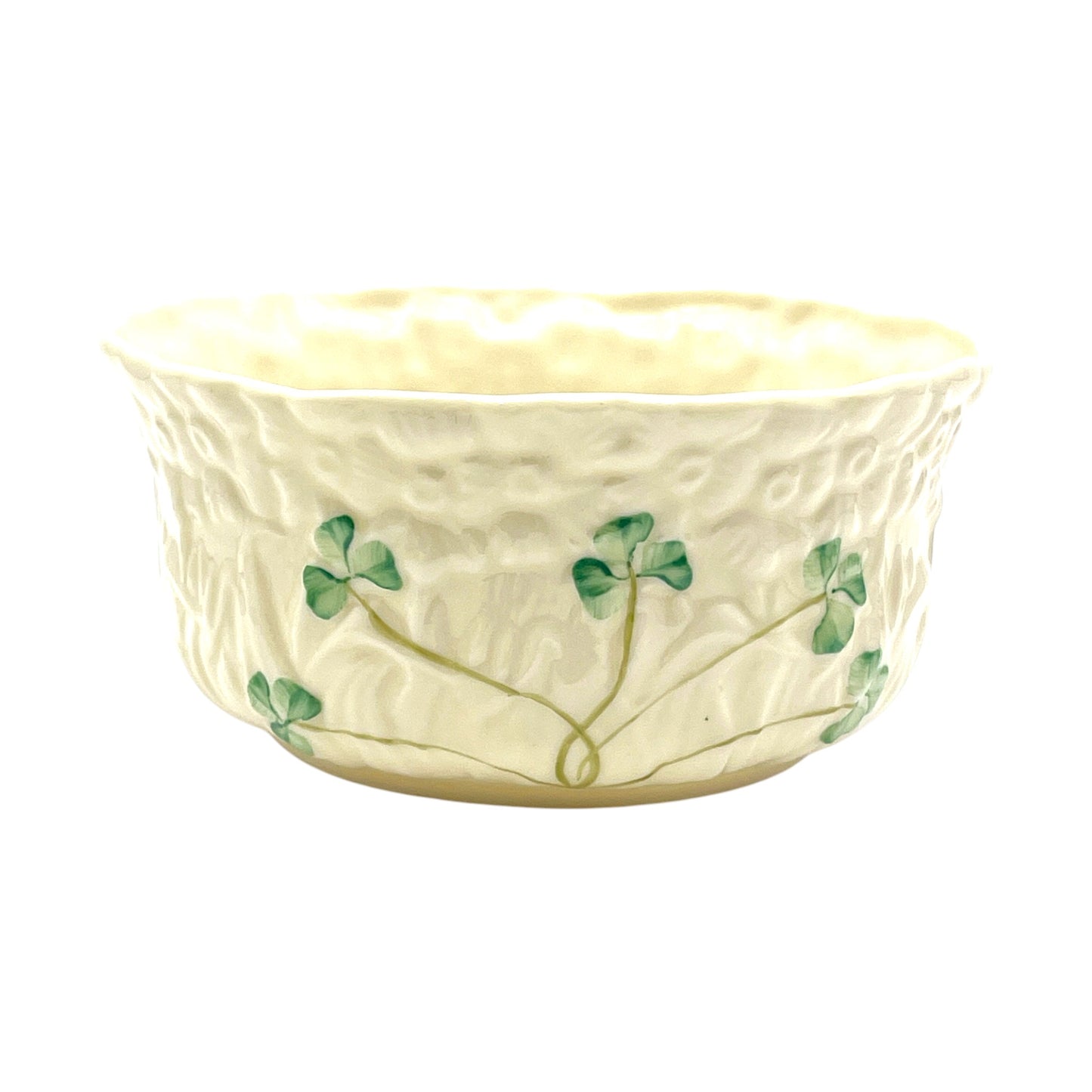 Belleek - Shamrock Bowl Small - Ninth Mark - 4.5"