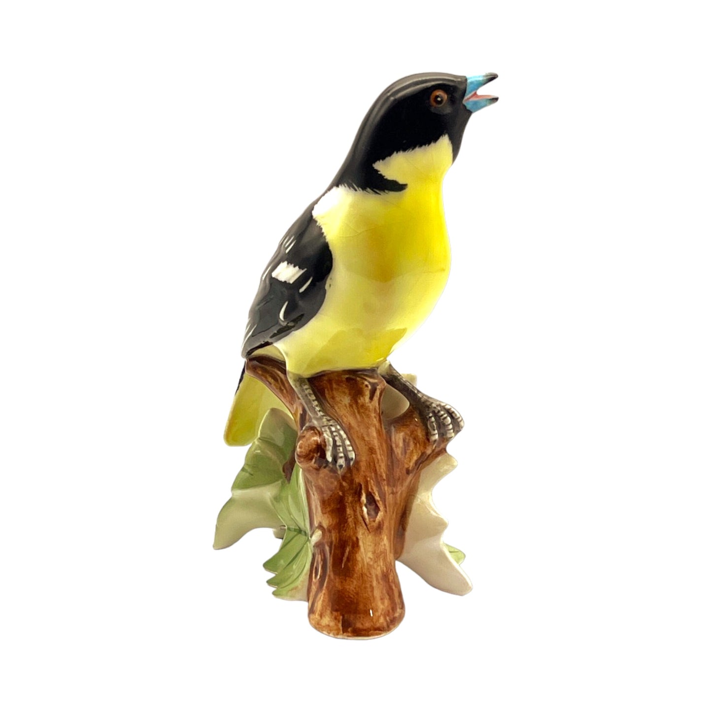 Lefton China - Baltimore Oriole W/Flowers - S783 - 6"