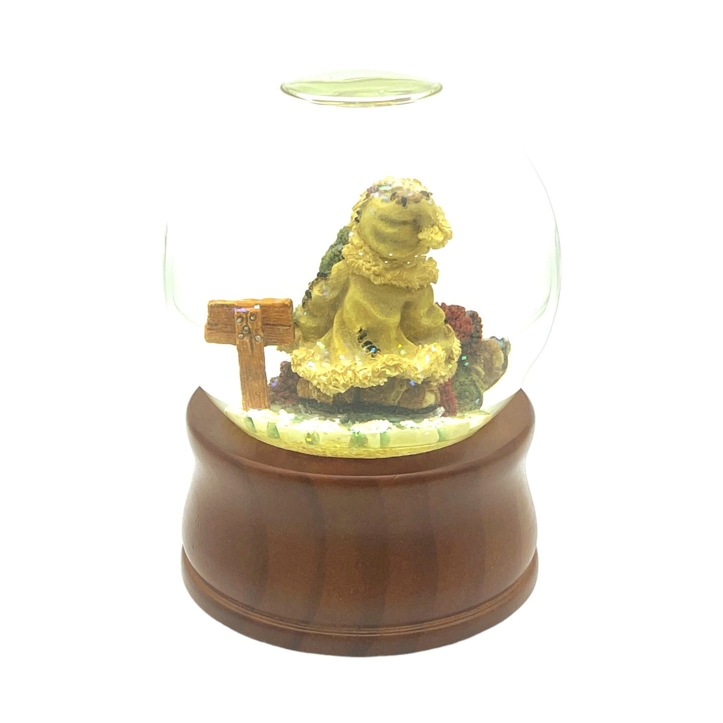 Boyds Bear & Friends - Music Snow Globe - Helping Hands E2/76 - 6"