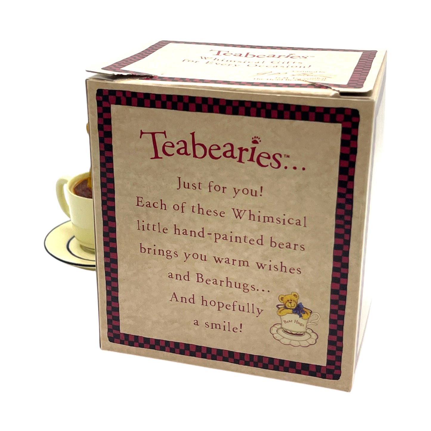 Teabearies - You're The Best Christmas Ornament - 2002 - 3"
