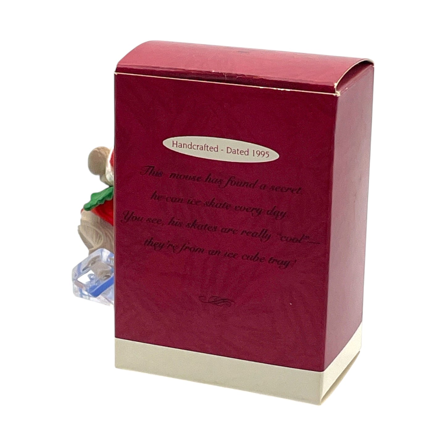Hallmark Keepsake Ornament - On The Ice - 1995 - 2.19"