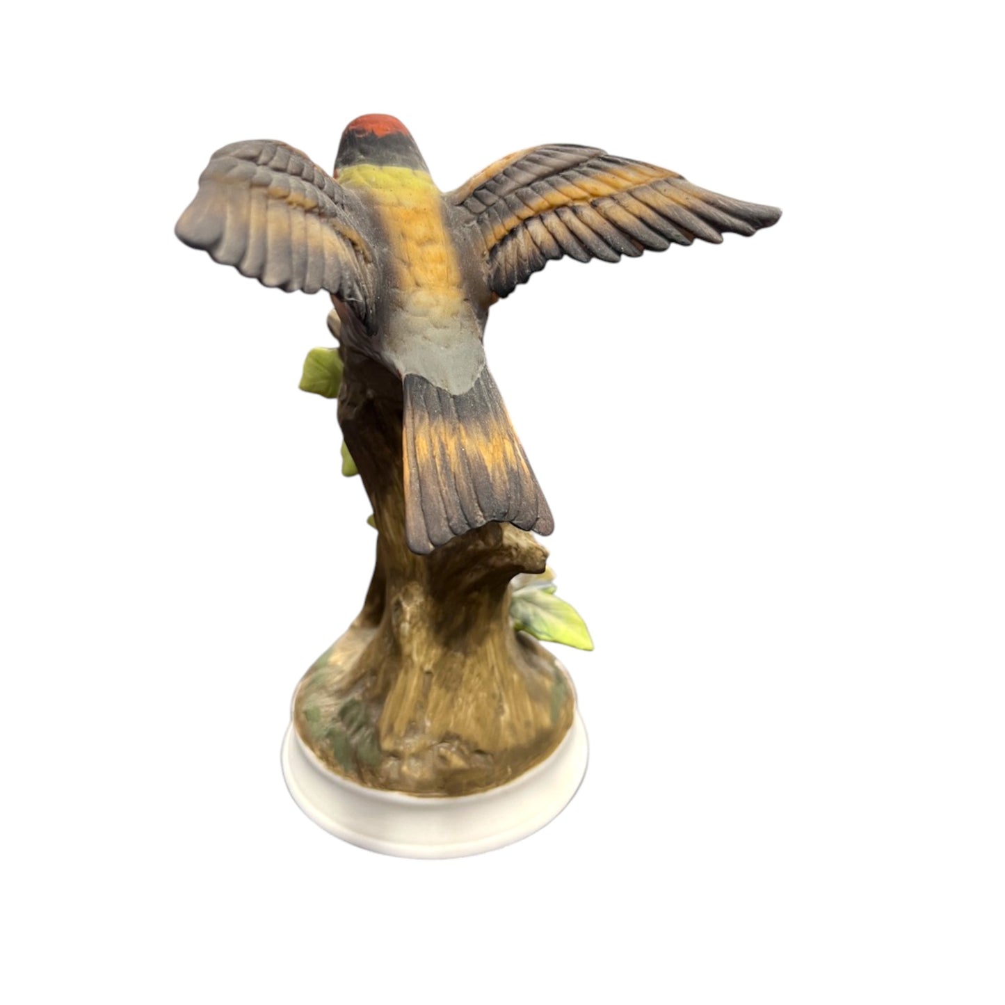 Lefton China - Bird In Tree Branch With Flowers - 7"