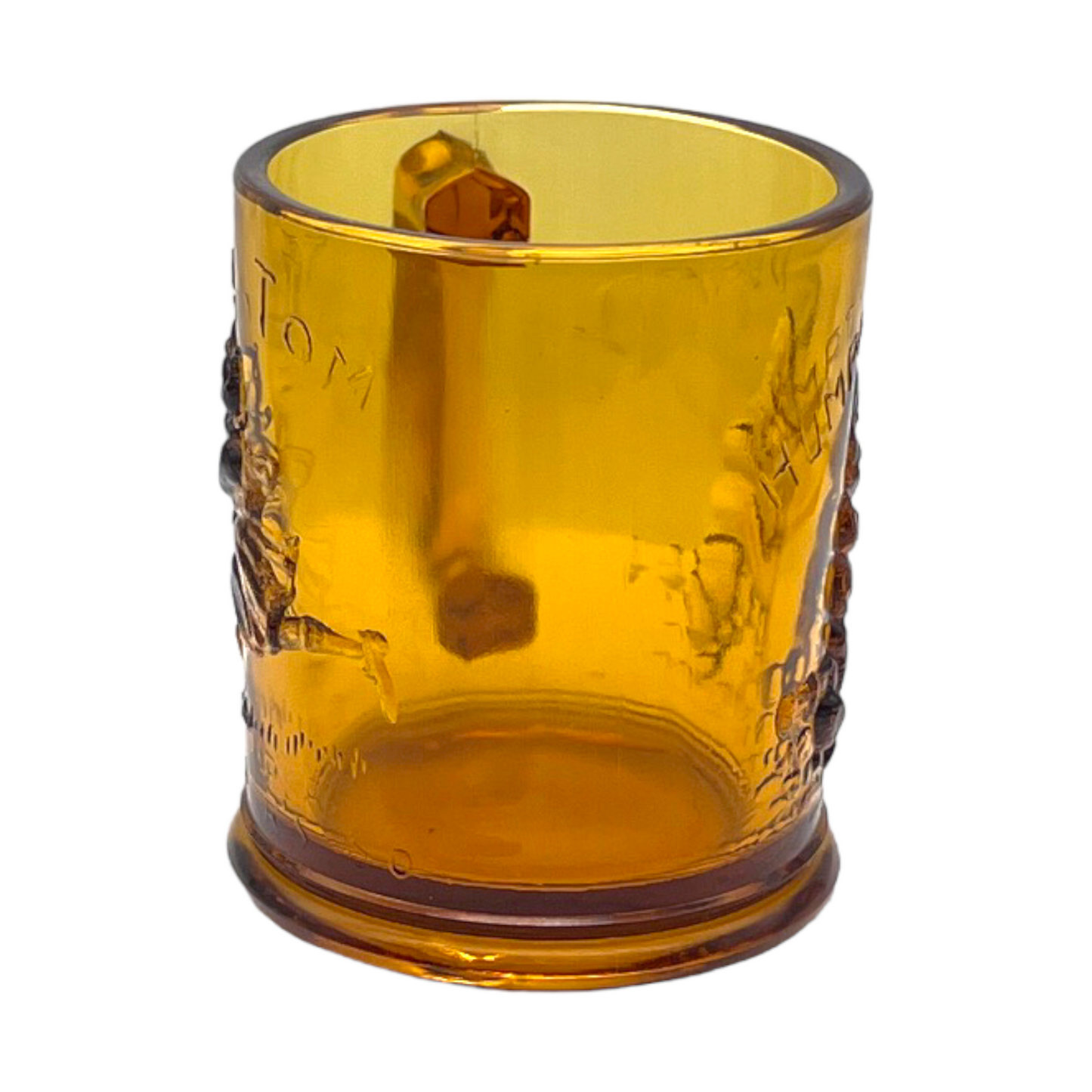 Indiana Glass- Humpty Dumpty / Tom Tom The Pipers Son Mug - 3.5"