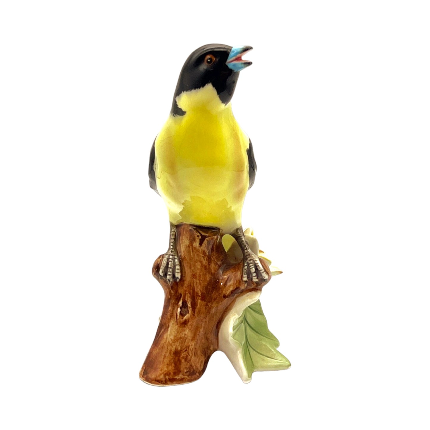 Lefton China - Baltimore Oriole W/Flowers - S783 - 6"
