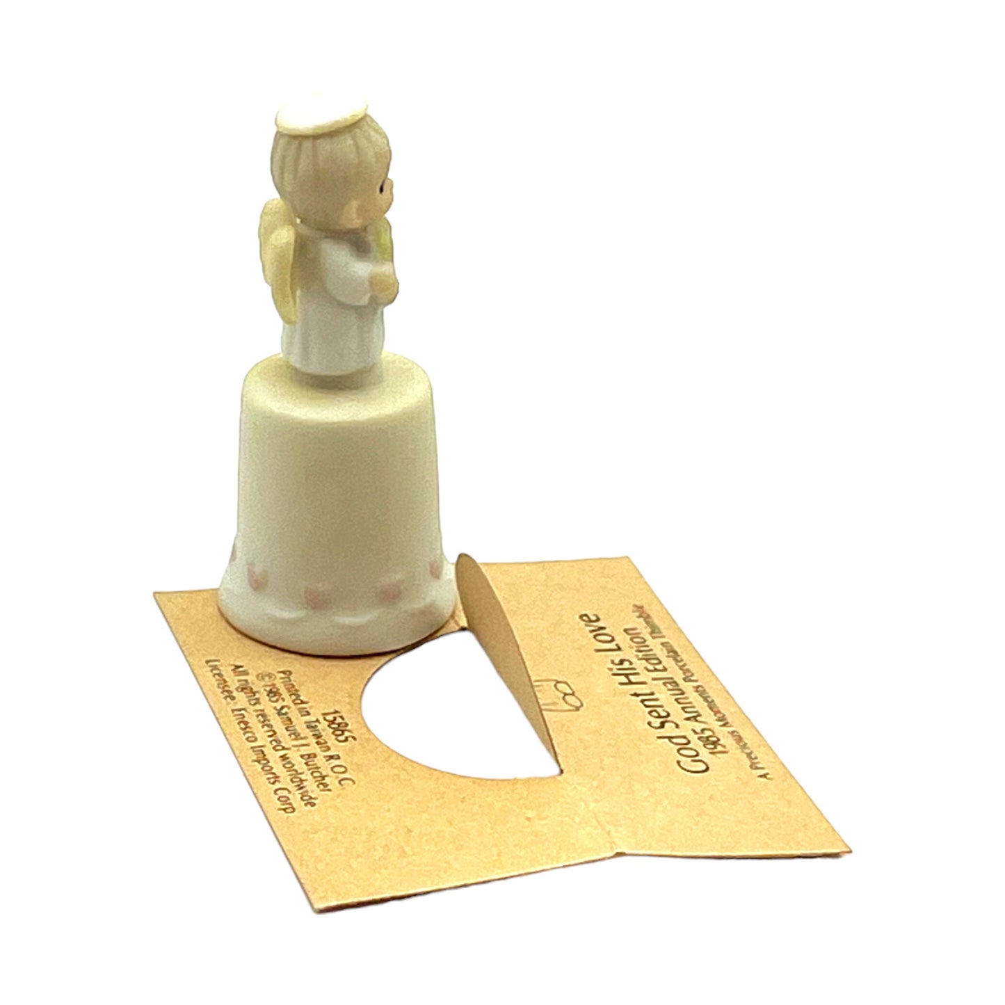Precious Moments - God Sent His Love - Thimble - 15865 - 1985