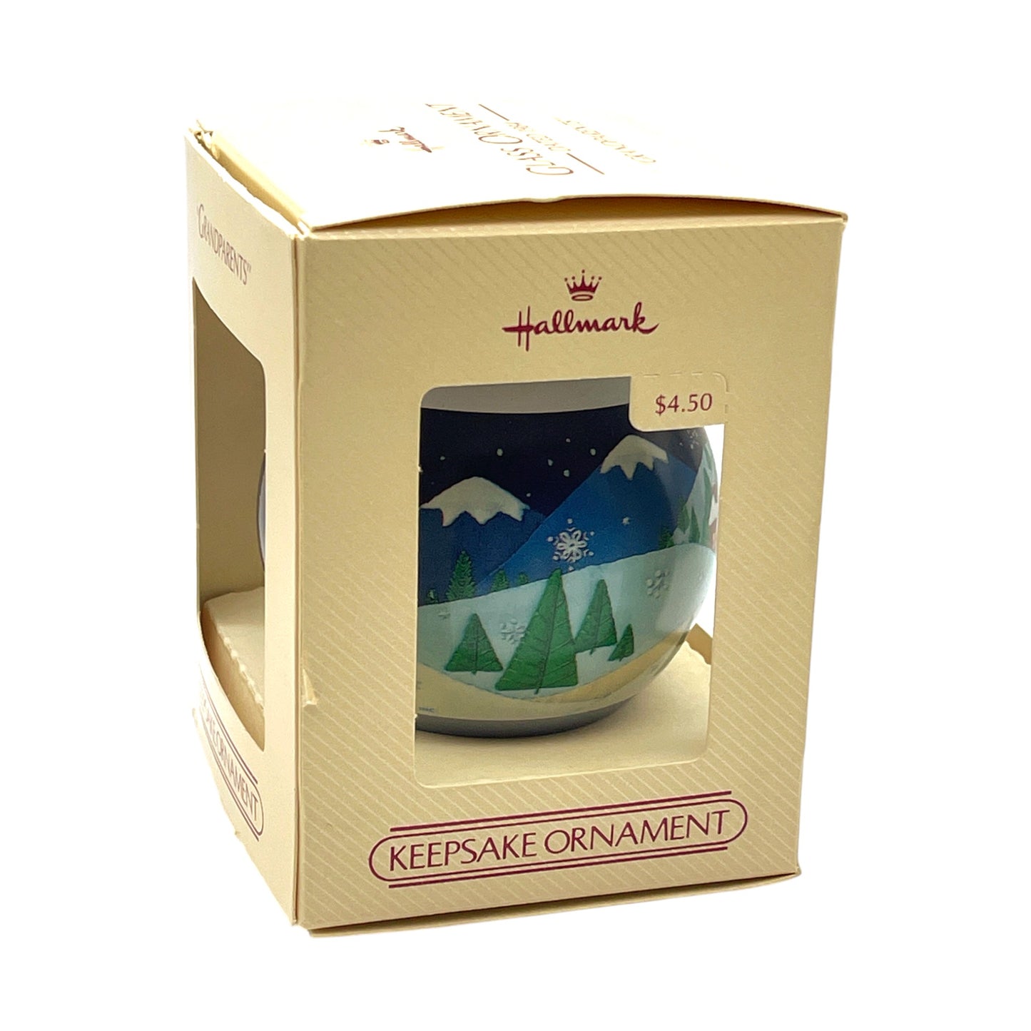 Hallmark Keepsake Ornament - Grandparents - 1984 - 2.88"