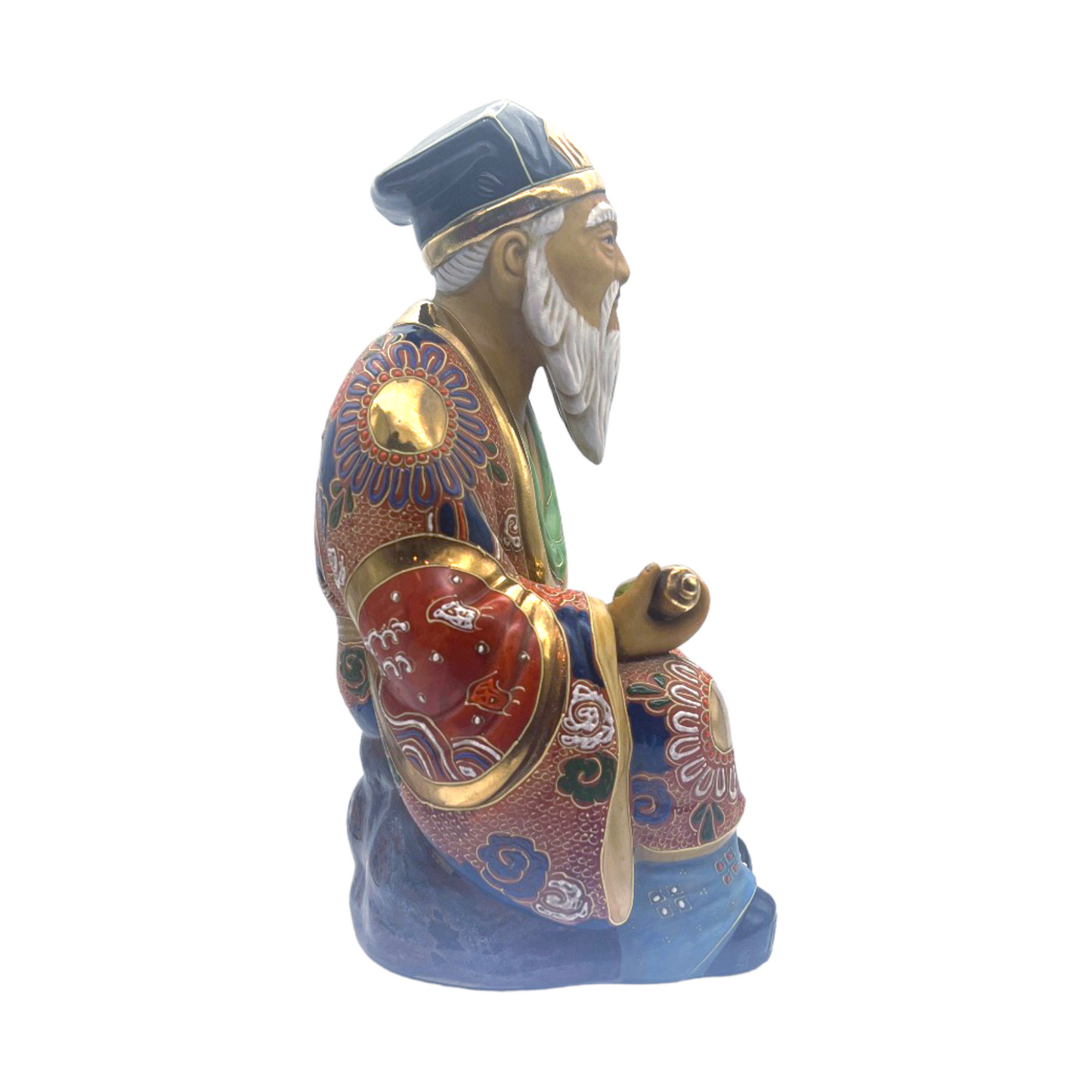 Japanese Porcelain Kutani Statue