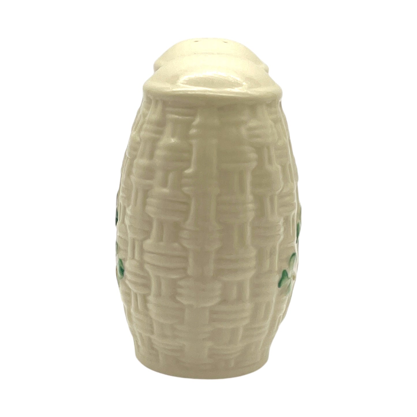 Belleek - Shamrock Salt & Pepper Set - Eighth Mark - 3"