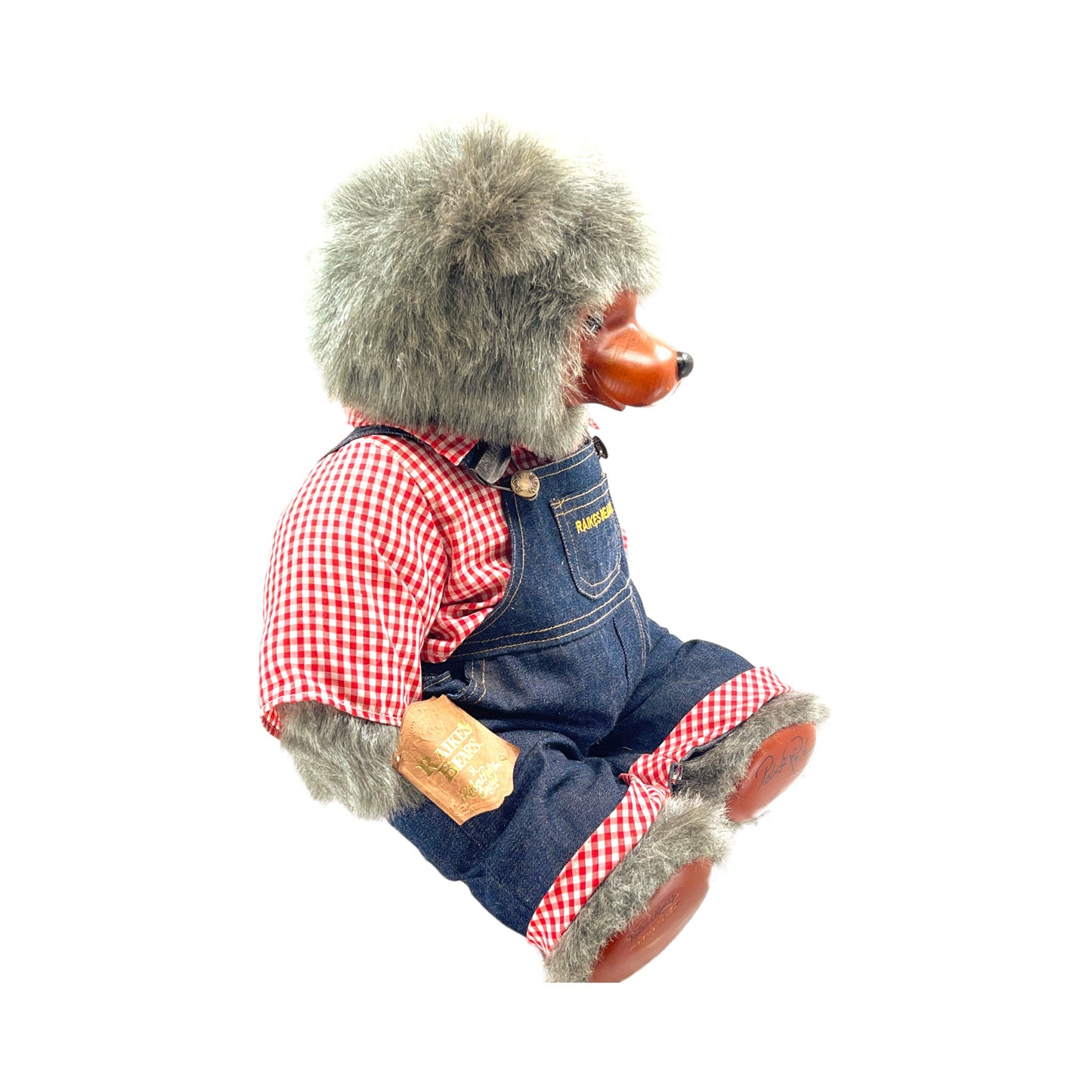 Raikes Original Bear - Huckle - #1791 Of 7500 - Hand Signed By Robert Raikes - 21"