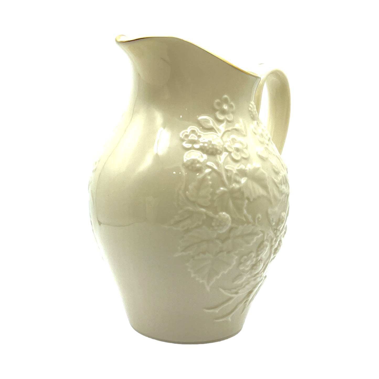 Lenox - Pitcher Blackberry - 24K Gold Trim - Vintage - 6.75"