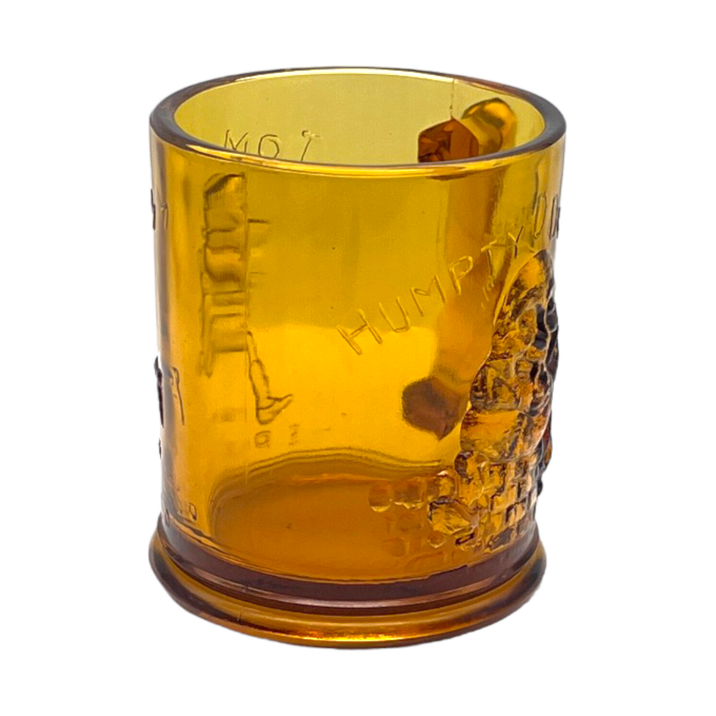 Indiana Glass- Humpty Dumpty / Tom Tom The Pipers Son Mug - 3.5"