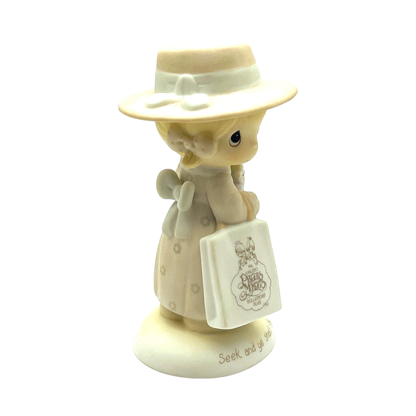 Precious Moments - Seek And Ye Shall Find - E-0005 - 1985 Symbol Of Membership