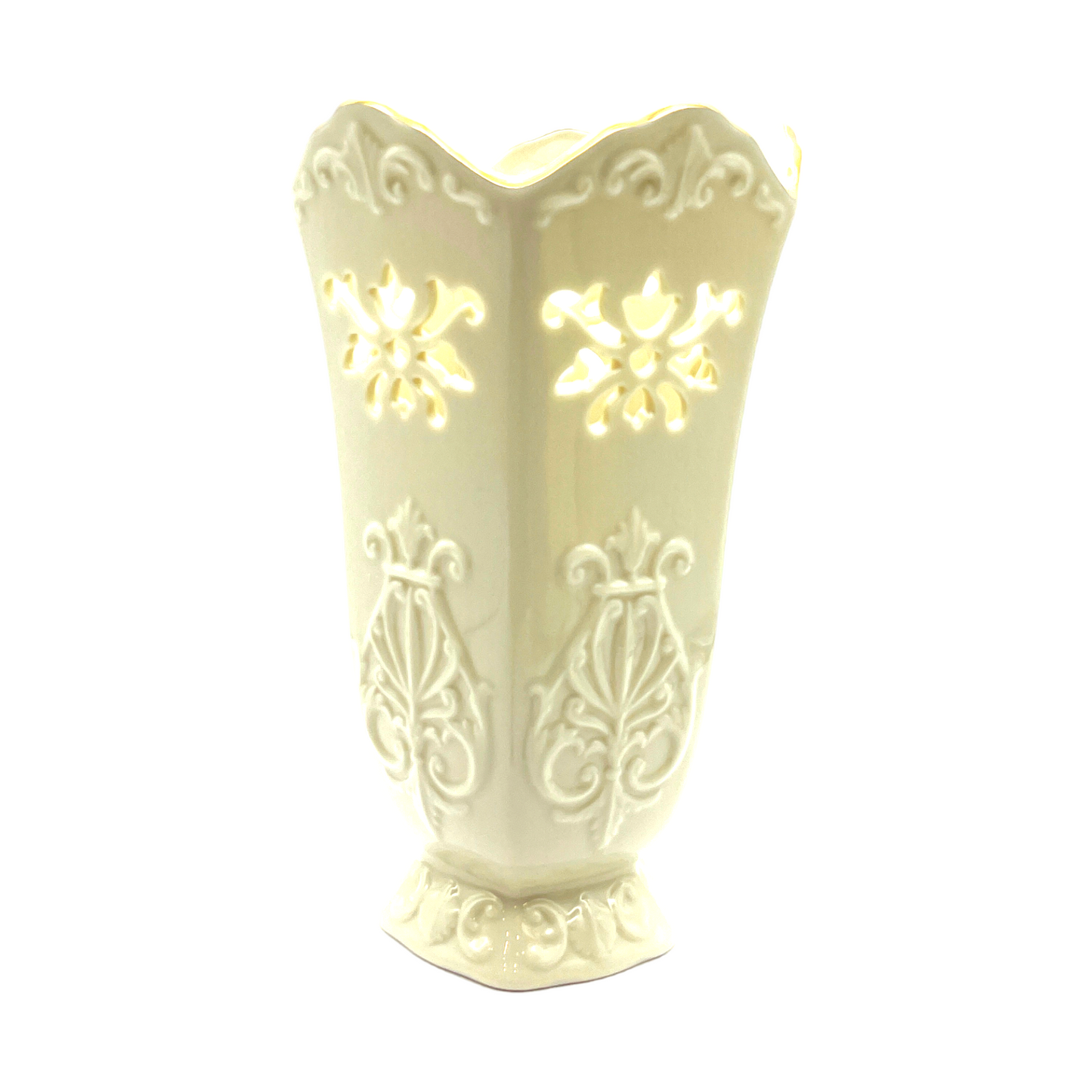 Lenox - Vase - Langtry Collection - 24K Gold Trim - Vintage - 7"