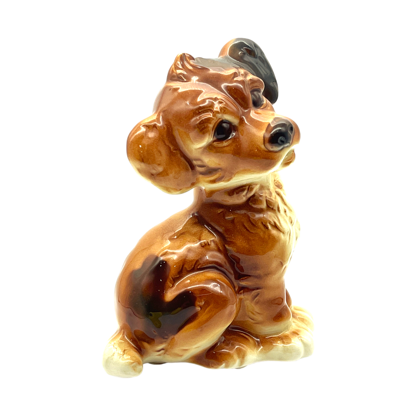 Royal Copley - Dog Figurine - Vintage - 6.5"