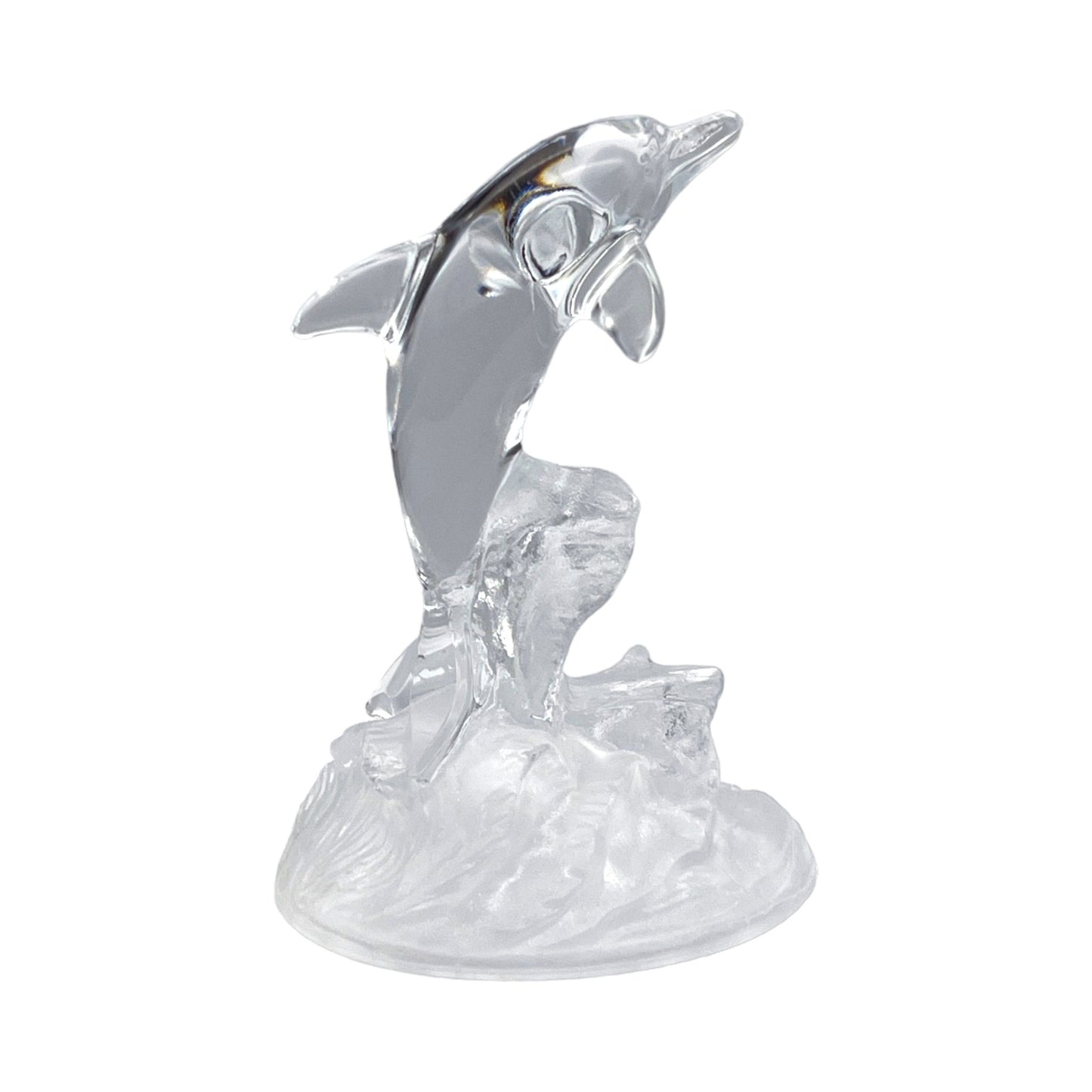 Cristal D'Arques - Dolphin Riding Wave - 6.5"