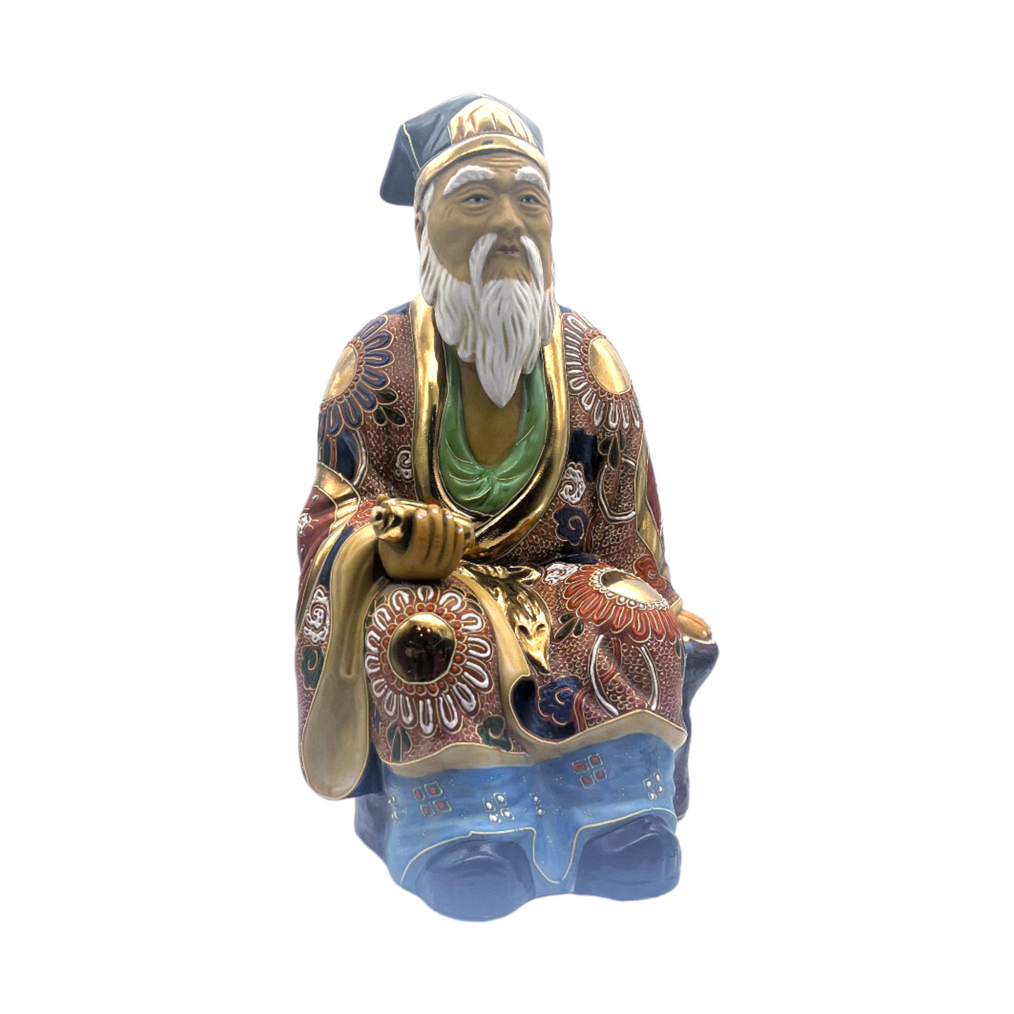 Japanese Porcelain Kutani Statue
