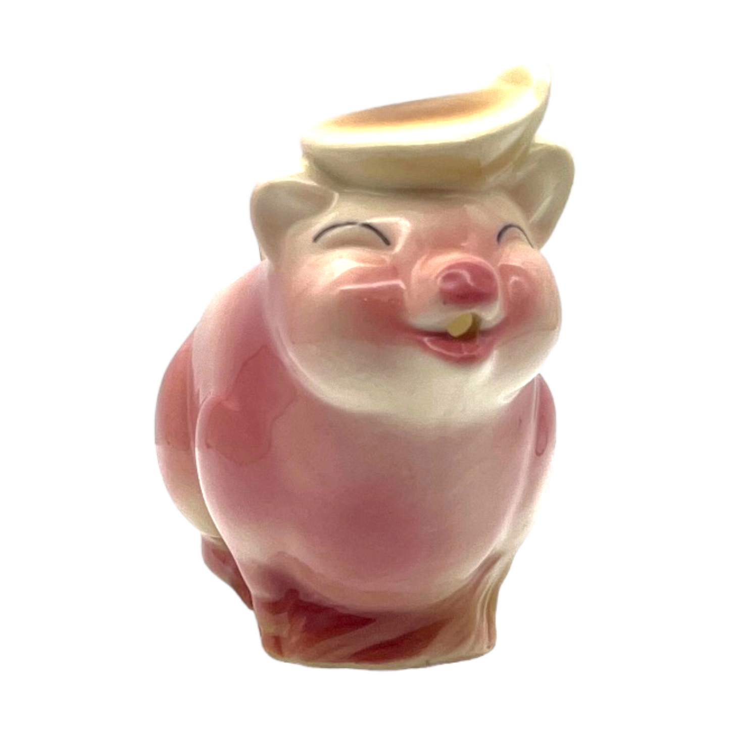 Spaulding China - Pink Pig Creamer - Vintage - 4.5"