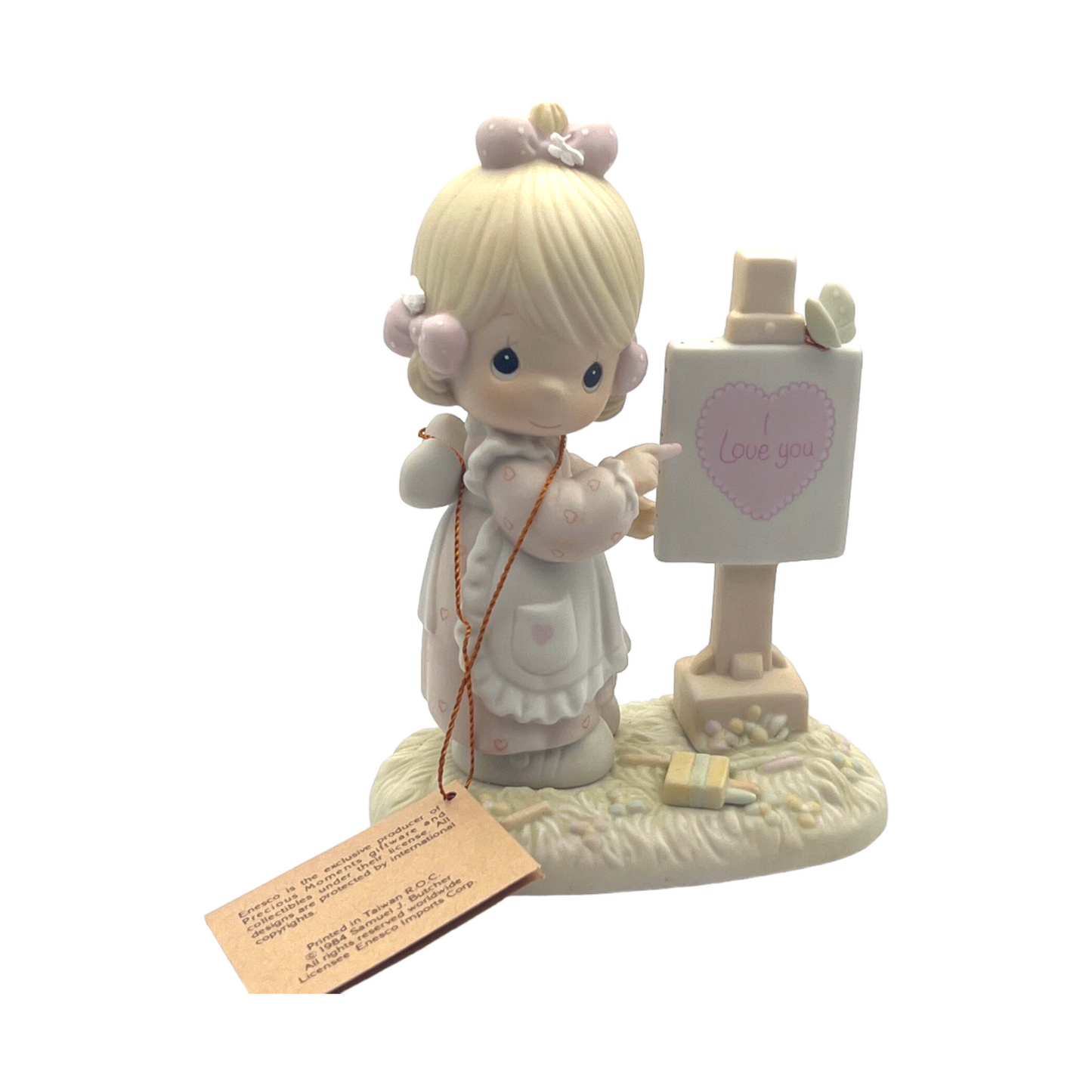 Precious Moments - Loving You Dear Valentine - Girl - Pm-874 - Original Box