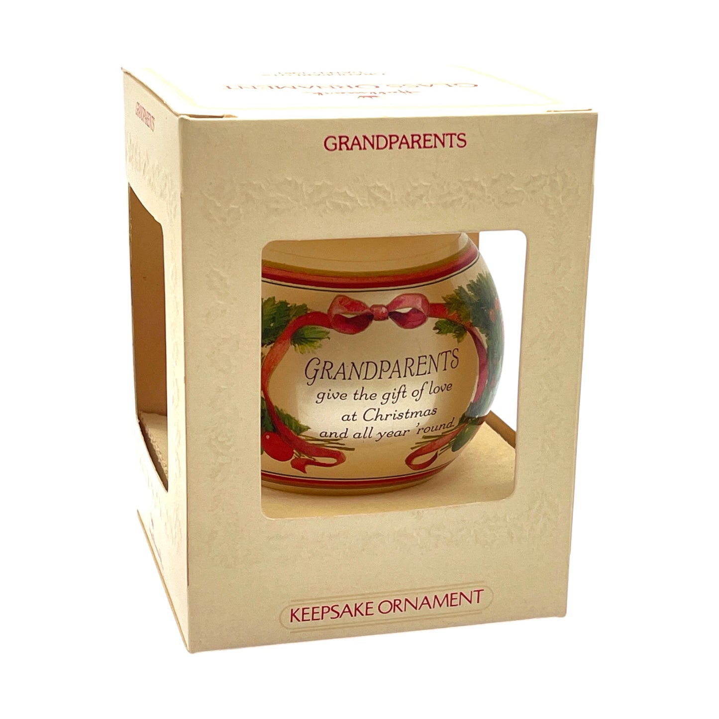 Hallmark Keepsake Ornament - Grandparents - 1981 - 3.25"