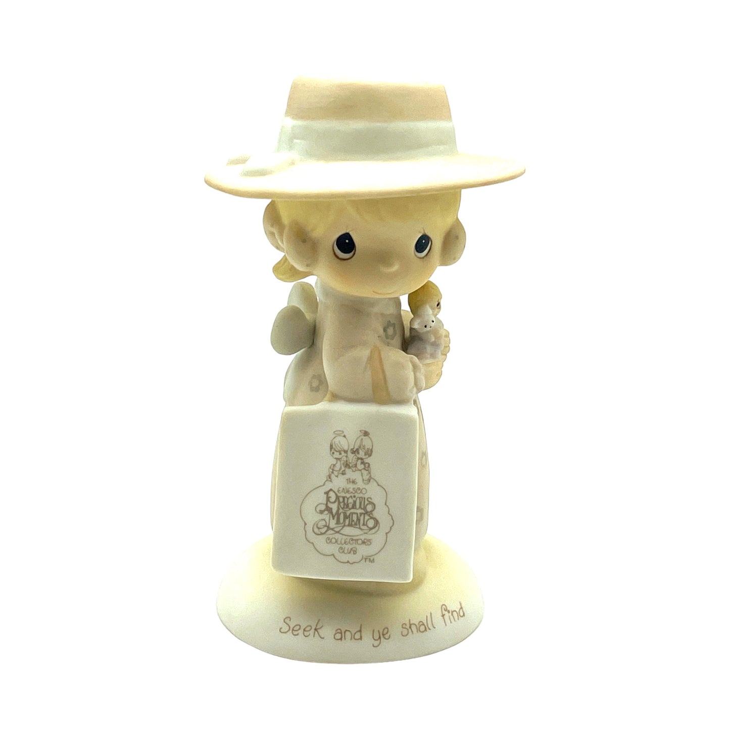 Precious Moments - Seek And Ye Shall Find - E-0005 - 1985 Symbol Of Membership