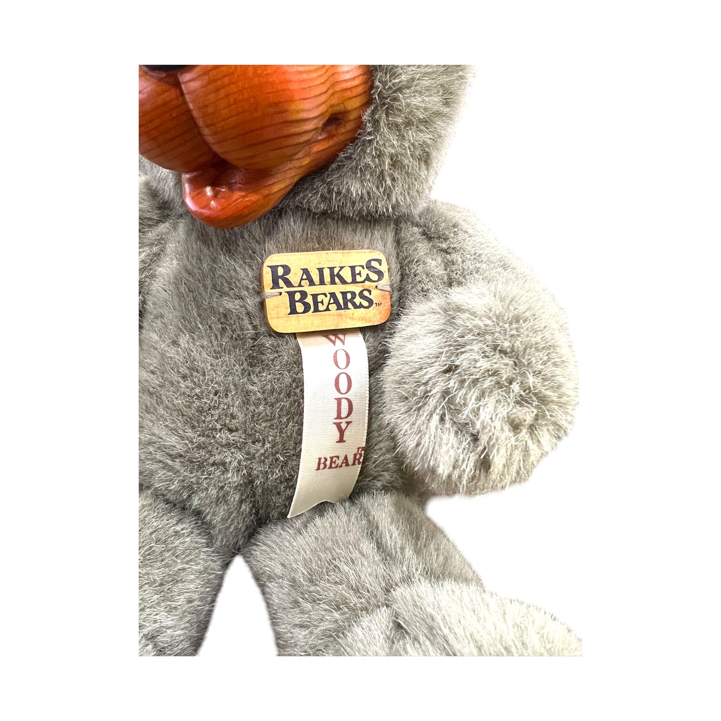 Raikes Bears - Woody Bear - Hand Signed By Robert Raikes - 12"