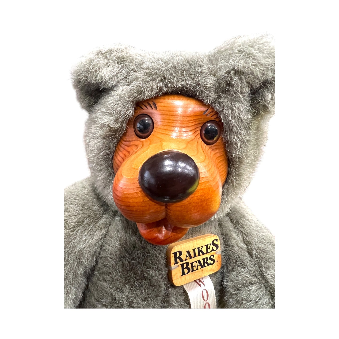 Raikes Bears - Woody Bear - Hand Signed By Robert Raikes - 12"