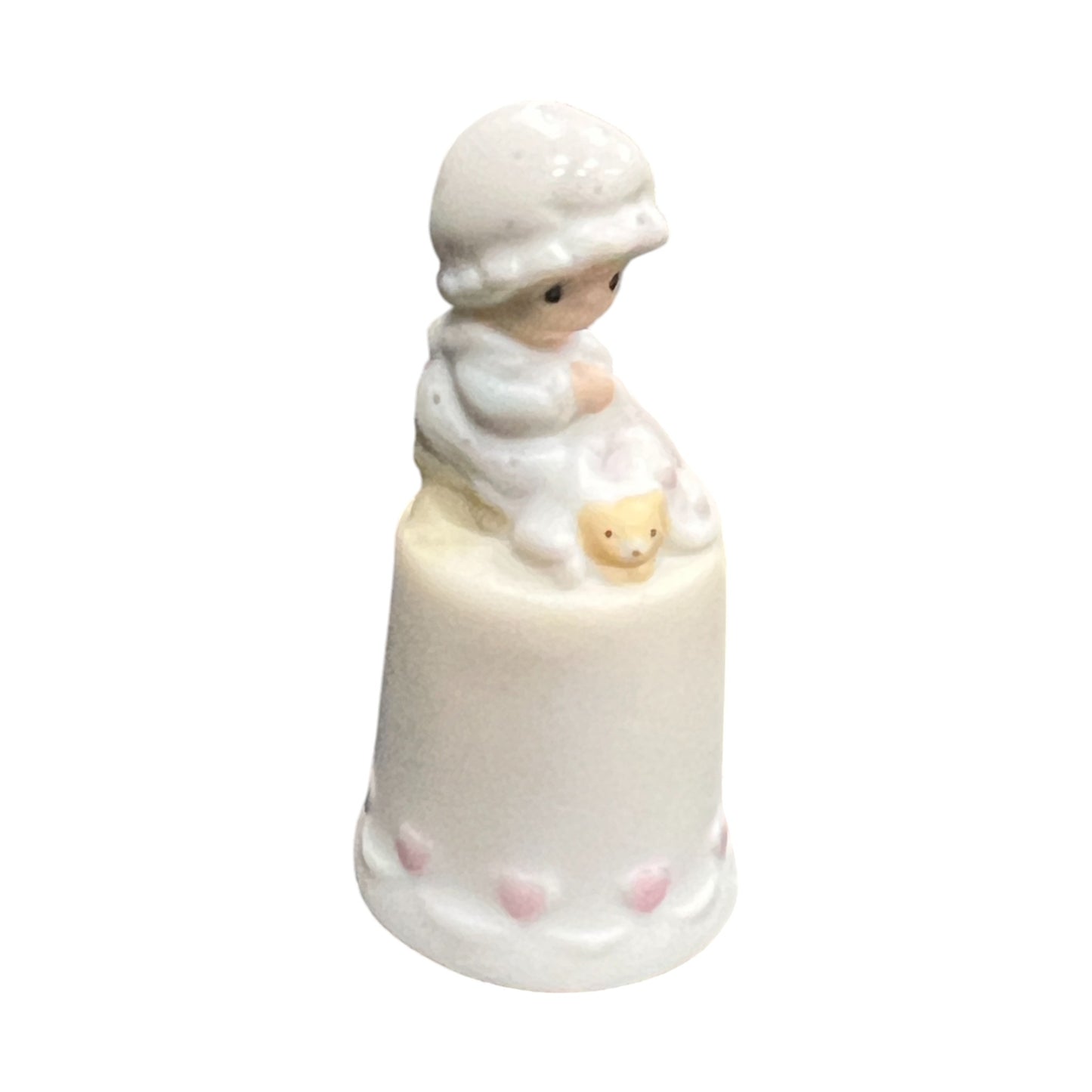 Precious Moments - Love Cover All Thimble - 12254 - 1985 - 2.25"