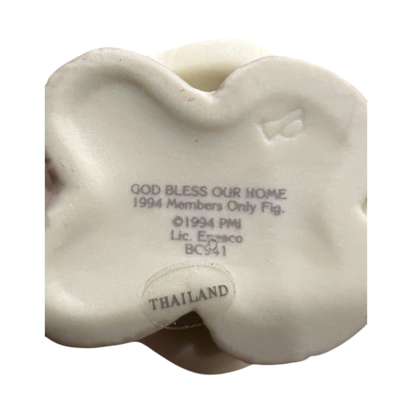 Precious Moments - God Bless Our Home - BC941 - 1994 Member Only - 3.5"