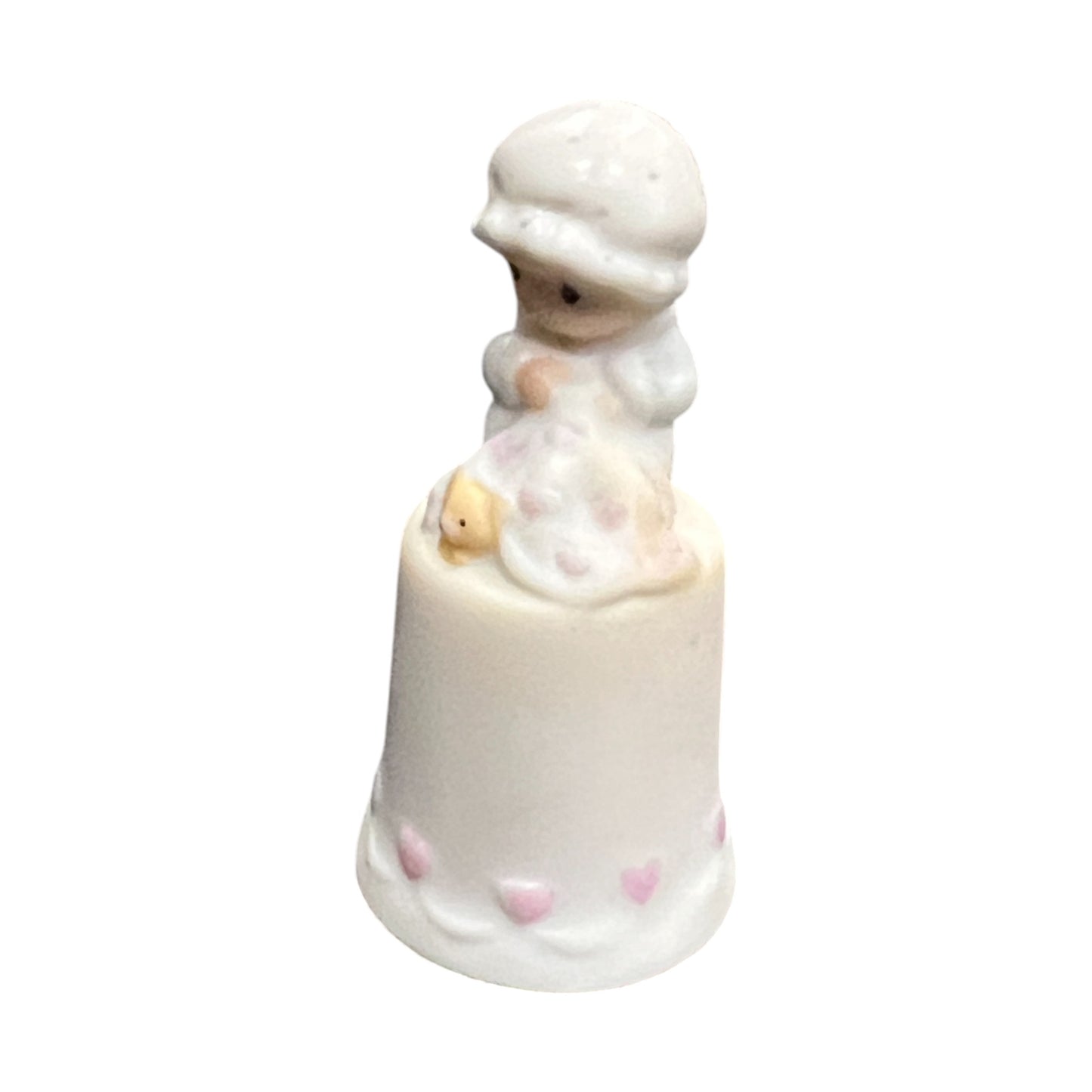 Precious Moments - Love Cover All Thimble - 12254 - 1985 - 2.25"
