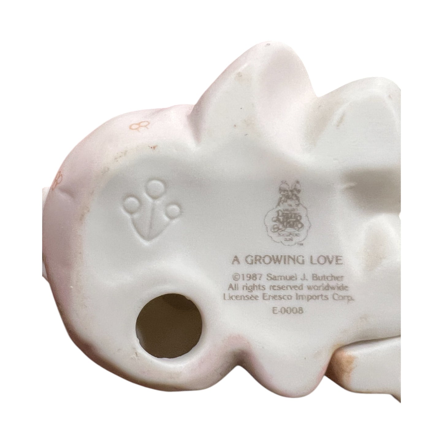 Precious Moments - A Growing Line - E-0008 - 1988 - 4.5"